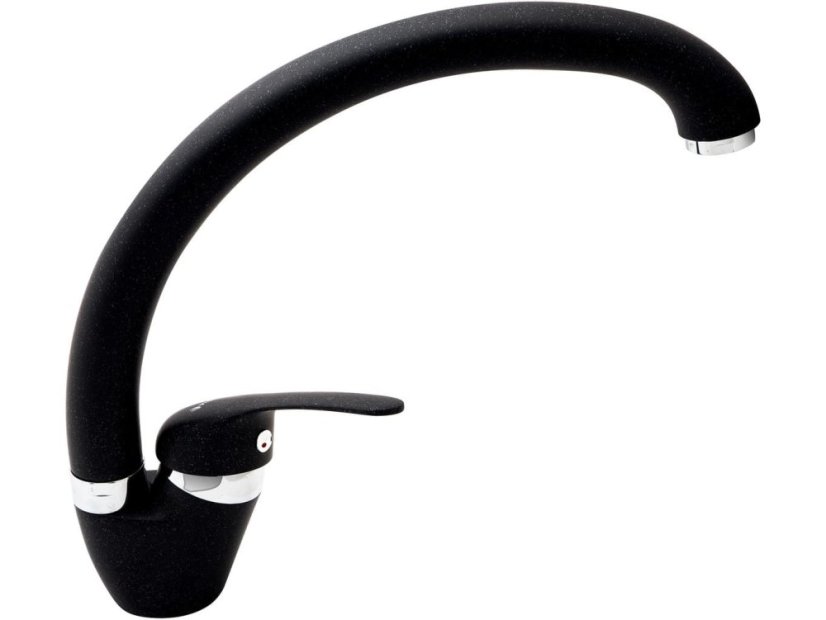 Kuchynská batéria Pyramis Ossia Čierna