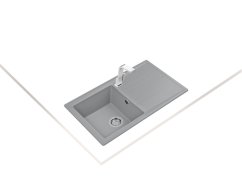Granitový dřez Teka STONE 50 B-TG 1B 1D Hliníkově šedá Granitový dřez Teka STONE 50 B-TG 1B 1D Hliníkově šedá