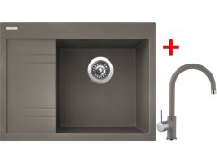 Sinks RIM 650 P Truffle + Vitalia GR