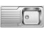 Nerezový drez Blanco DINAS XL 6 S nerez kartáčovaný s excentrom