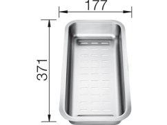 Miska nerez pro DALAGO- 371x177
