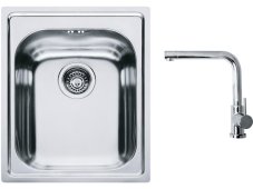 Set Franke AMX 610 Nerez + baterie Franke FN 0143 Chrom