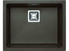 Granitový drez Alveus Quadrix 50 Chocolate