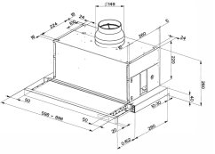 Vestavná digestoř Faber MAXIMA TOUCH NG AM/X A90 Vestavná digestoř Faber MAXIMA TOUCH NG AM/X A90