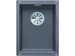 Granitový drez Blanco SUBLINE 320-U InFino sivá skala bez tiahla