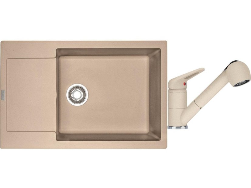 Set Franke MRG 611-78 BB Pieskový melír + Franke FC 9547 Pieskový melír