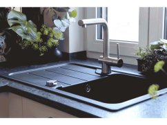 Granitový dřez Schock Formhaus D-100S-A Asphalt