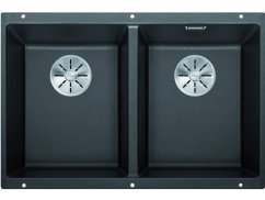 Granitový dřez Blanco SUBLINE 350/350 U InFino antracit bez táhla