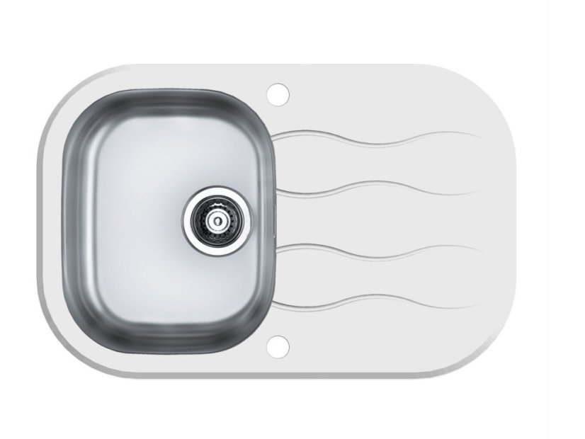 Kuchyňský drez Alveus Wave 20 bielý