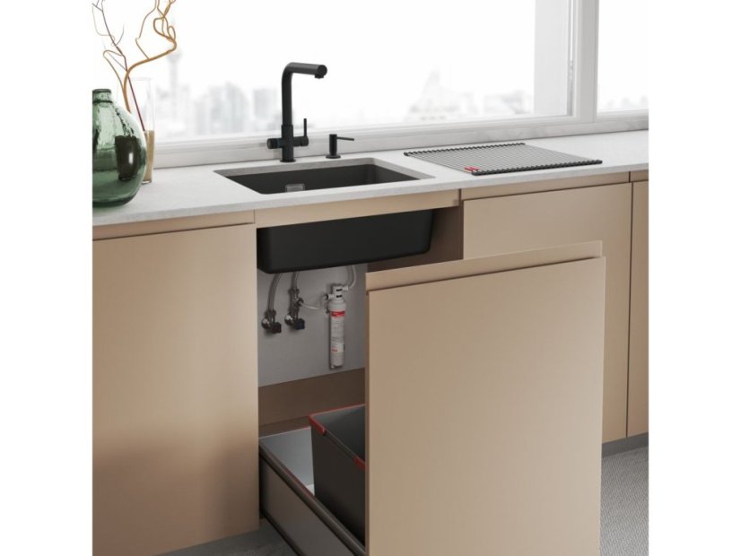 Dřezová baterie Franke FC 3077.901 LINA CLEAR WATER 2.0 Matná černá