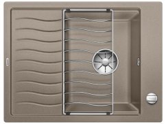 Granitový drez Blanco ELON 45 S InFino tartufo s exc. + prísluš.