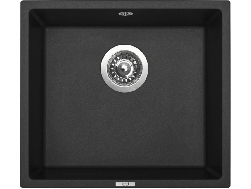 Granitový dřez Sinks FRAME 457 Pureblack