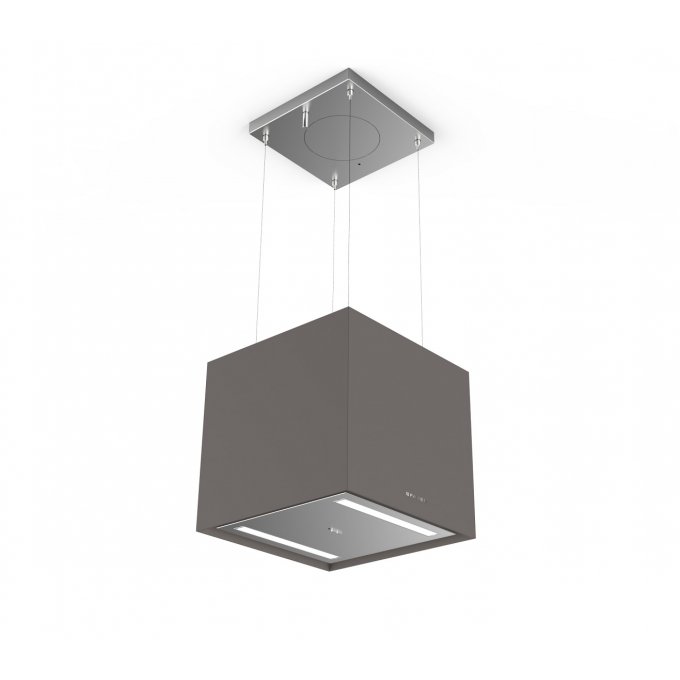 Ostrůvková digestoř Faber SOFT CUBE GRIGIO LONDRA F40