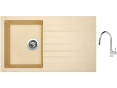 Set Sinks PERFECTO 860 Sahara + baterie Sinks MIX 35 P chrom