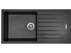 Granitový dřez Sinks PERFECTO 1000 Metalblack