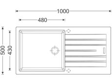 86517-1_granitovy-drez-sinks-perfecto-1000-truffle-drezova-baterie-sinks-mix-35-