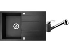 Set Sinks GRANDE 800 Metalblack + batéria Sinks LEGENDA S Metalblack