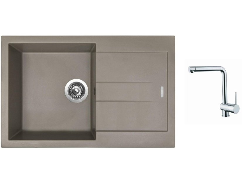 Set Sinks AMANDA 780 Truffle + batéria Sinks MIX 3 chróm