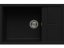Granitový drez Elleci Unico 310 Full black G40