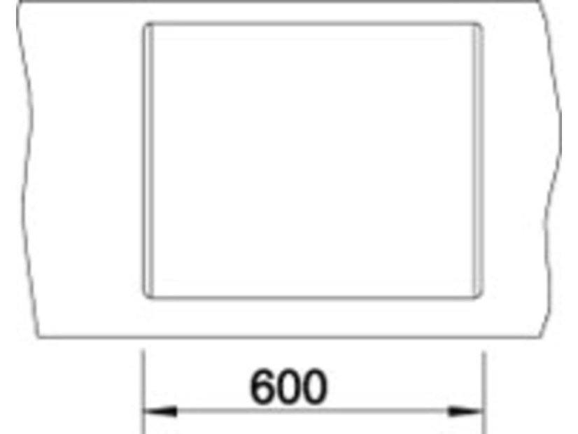 Granitový drez Blanco DALAGO 6 F biela s excentrom