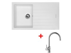 Set Sinks Perfecto 860 Milk + Vitalia