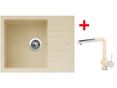 Sinks PERFECTO 650 Sahara + Mix 3 P GR