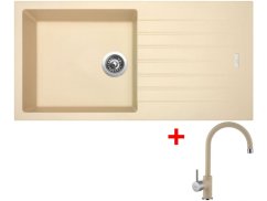 Set Sinks Perfecto 1000 Sahara + Vitalia GR