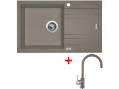 Sinks LINEA 780 XC Truffle + Vitalia GR