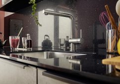 Drezová batéria Blanco LINUS-S satin platinum