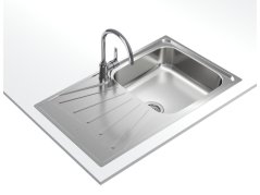 Nerezový dřez Teka STARBRIGHT 50 E-XN 1B 1D X