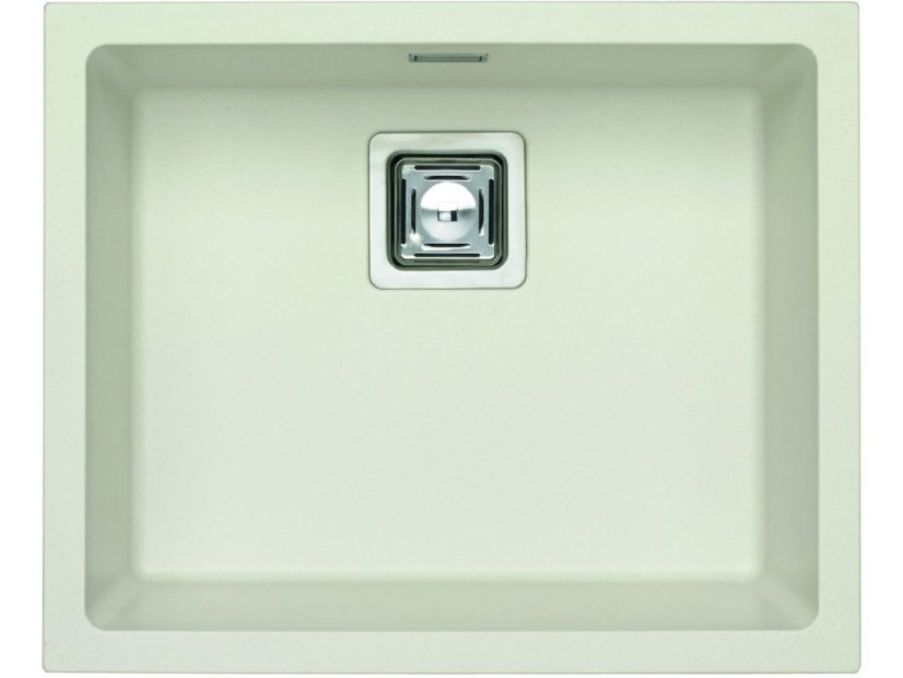 Granitový drez Alveus Quadrix 50 Biely