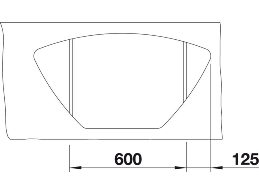 Granitový drez Blanco ZIA 9 E antracit s excentrom