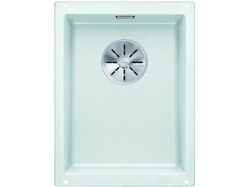 Granitový drez Blanco SUBLINE 320-U InFino biela bez tiahla