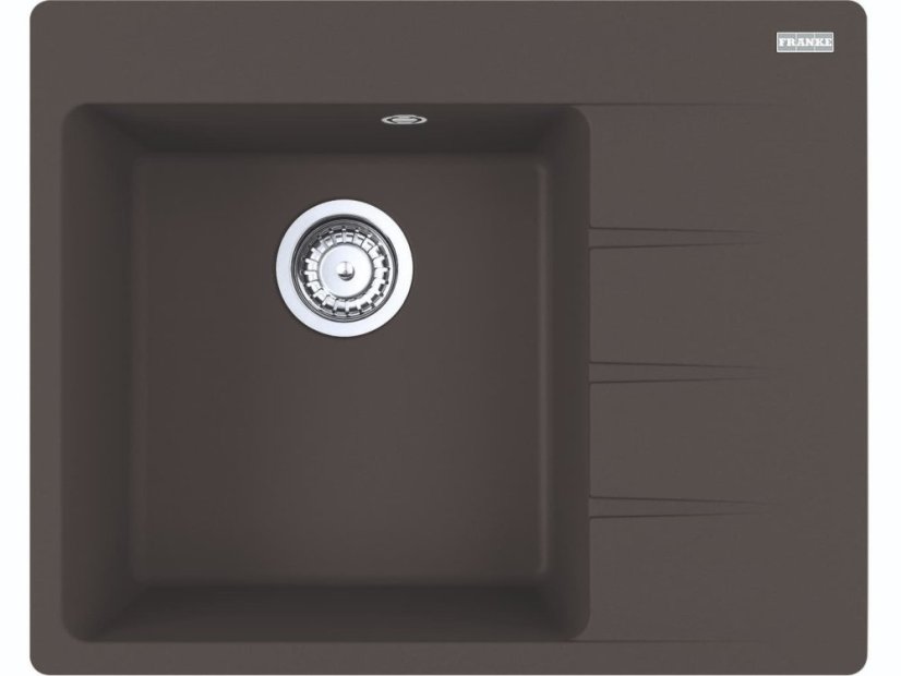 Granitový dřez Franke CNG 611-62 TL/2 Šedá břidlice