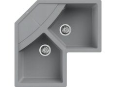 Granitový dřez Elleci Unico Corner Cemento