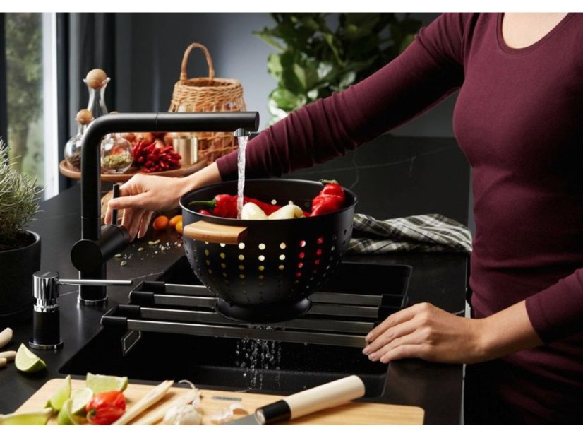 Granitový drez Blanco SUBLINE 500 U sivá vulkán bez príslušenstva - 6
