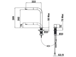 Kuchynská batéria Teka AUK 983 CR