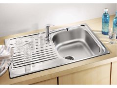 Nerezový drez Blanco TIPO 45 S Compact Nerez prírodný lesk