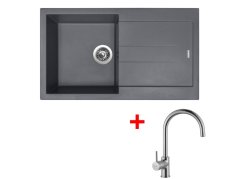 Set Sinks Amanda 860 Titanium + Vitalia