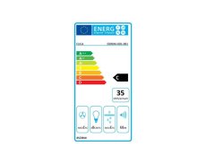 Digestoř Elica Verve WH/F/60 štítek