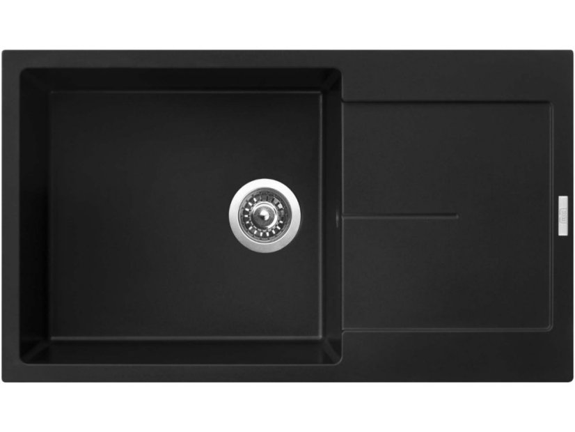 Granitový drez Sinks ULTIMA 860 XXL Pureblack