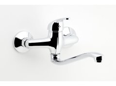 Nástenná batéria 150 mm Titania Iris chróm