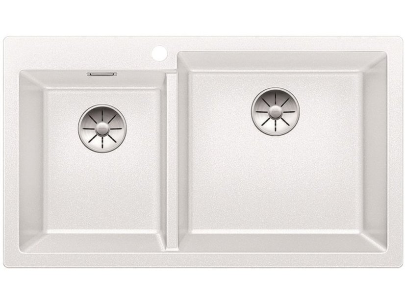 Granitový dřez Blanco PLEON 9 bílá, pravý