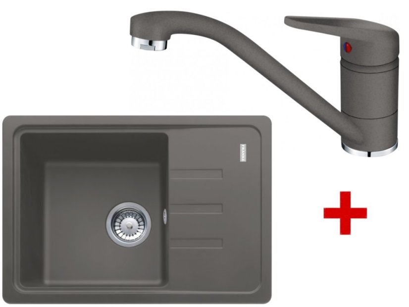 Set Franke G117 BSG 611-62 Šedý kámen + FC 9541.084