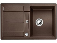 Granitový dřez Blanco METRA 45 S kávová s excentrom