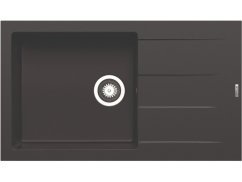 Granitový drez Pyramis Athlos Plus 86 x 50 1B 1D Čierna