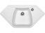 Set Sinks NAIKY 980 Milk + baterie Sinks MIX 3 S Chrom