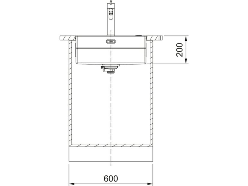 Nerezový drez Franke BXX PRO 210/610-50 TL - 12
