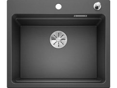 Granitový drez Blanco ETAGON 6 InFino antracit s excentrom + pojazdy