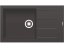 Granitový drez Pyramis Athlos Plus 86 x 50 1B 1D Čierna